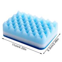 1PC Dishwashing Sponge Magic Cleaning Brush Kitchen Double-sided Decontamination Pad Washing Pot Foam Sponge Wipe  Sponge