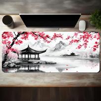 Large Cloth Gaming Mouse Pad Extended Desk Mat Non Slip Rubber Base Mousepad for PC Laptop Keyboard Desk Cover Set 800x400x2mm