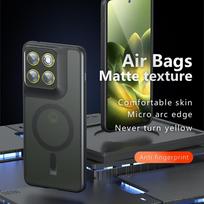 For Motorola Edge 70  Magnetic Acrylic Matte Case For Motorola Edge 70 Air Shockproof Transparent Phone Cover For Motorola Edge 70