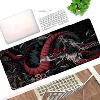 HYBXAXC Gaming Mouse Pad Large Dragon Gamer Mousepad Computer Gaming Table Carpet Desk Mat XXL Mouse Mat Rubber Keyboard Pads 800x400x2mm