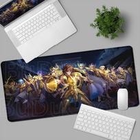 New WallpaperSaint Seiya Mouse Pad Gamer Desk Protector Gaming Mousepad Pc Accessories Anime Mouse Mats Keyboard Pads Carpet Xxl 800x300x2MM