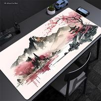 Japonijos vyšnių žiedų pelės kilimėlis XXL nešiojamiems kompiuteriams Žaidimų stalo kilimėlis Sakura pelės kilimėlis Anime biuro kilimėlis Žaidėjo klaviatūros kompiuterių stalų kilimėlis 300X800X2MM