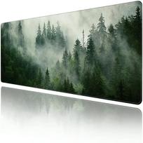 Forest Pattern XXL Gaming Mouse Pad NonSlip EdgeLocked Desk Mat Keyboard Mat Computer Accessories for PC Gamers x 800x400x2mm