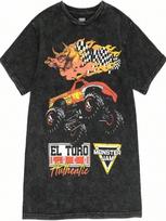 Monster Jam suaugusiųjų marškinėliai Graves Diggers El Toro Loco Megalodon S įvairiaspalvis