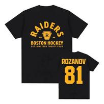 Camiseta Llya Rozanov 81bos Raiders Tee Tv Heated Rivalry Pr S įvairiaspalvis