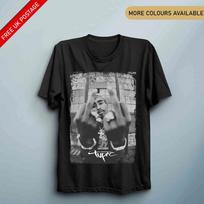 Tupac T Shirt Unisex Gangster Rap Shirt 2pac Shakur Music Concert T Shirt Gift S