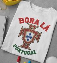 Bora Lá Portugal World Cup 2026 T-Shirt, Portuguese Selecção Fans Gift Unisex S