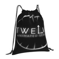 Twelve Clock Logo School Bags Travel Laptop Backpack Twelve Animated Series Youtube Petpyves Animation Characters 12 OneSize