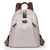 High Quality School Student Backpacks Large Capacity Travel Bags Fashion nylon Cloth Bag Trendy Computer Bag Backpack Washable smėlis