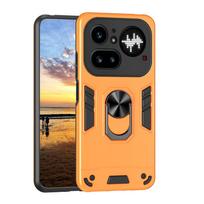 For Nothing Phone 4a Pro Case Armor Magnetic Holder Cover For Nothing Phone4a Pro Camera Protector Ring Stand Shockproof Funda Nothing Phone (4a)