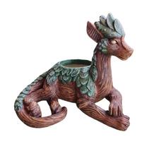 Dragon Tree Succulent Planter Unique Succulent Pot Decorative Plant Pot Gift for Nature Lovers