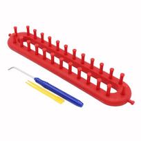 Knitting Looms Set for Scarf with Knitting Crochet Hooks Knitting Frame Set for Handmades Socks Scarf Hat LBShipping