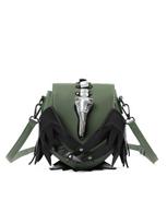 Wind Retro Dragon Guardian Small Bag, Messenger Bag, Fantasy Wind Blue Dragon Wing Decoration Modeling Magic Dragon Mobile Phone Bag