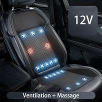 12V/24V automobilio vasaros vėsus oras sėdynės pagalvėlė Automobilio masažo pagalvėlė Auto Patogus vėsus vėdinimas sėdynės kilimėlis salono priedai