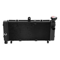Juodas šaunus aušintuvas Honda CB600F HORNET 600 1998 1999 2000 2001 2002 2003 2004 2005 2006 motociklui