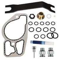 High Pressure Oil Pump HPOP Master Service Kit with O-Ring Seals & Base Gasket for Ford Powerstroke 7.3L & Navistar DT466/ T444E 1 Set