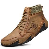 Žieminiai odiniai vyriški batai su kailiu Šilti sniego batai Vyriški Patogūs Laisvalaikio Batai Sportbačiai Aukštakulniai Vakarų Kulniukai zapatillas male 38