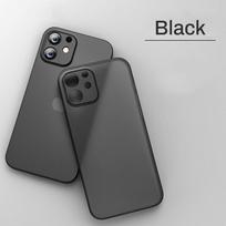 For Iphone 11 12 13 14 15 plus Pro Max Mini X Xr XsMax Slim Cover PP Cases Ultra Thin Matte Plastic Phone Case For iphone 13 mini juoda