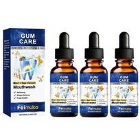 (3pcs)For Concentrated Mouthwash Bee Venom Mint Mouthwash Drops Fluoridefree Mint Mouthwash With Natural Ess
