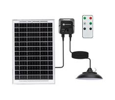Aigostar - LED saulės pakabinamas šviestuvas ant laido su jutikliu LED/3,7V 6000 mAh IP65 + nuotolinio valdymo pultas
