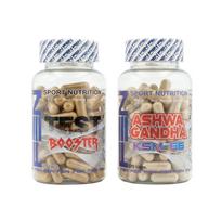 Papildų rinkinys vyrams: FEN Test Booster + Ashwagandha KSM-66