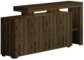 Konsolinis staliukas Kalune Design Beliz, riešuto sp., 35 cm x 170 cm x 80 cm
