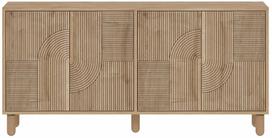 Konsolinis staliukas Kalune Design Desso, ąžuolo medienos imitacija sp., 36 cm x 150 cm x 73 cm
