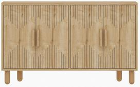 Konsolinis staliukas Kalune Design Roger, ąžuolo medienos imitacija sp., 29.6 cm x 120 cm x 73.6 cm