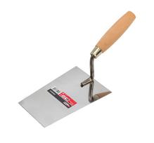 AWTOOLS TRAPECINĖ MENTELE IŠ NERŪDIJANČIO PLIENO 180mm MEDINĖ RANKENA