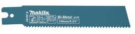 MAKITA PJŪKLELIS SLANKIOJANTIEMS PJŪKLAMS BIM 145×1,6mm 8 TPI METALUI, KETUI, NERŪDIJANČIAM PLIENUI /5vnt.
