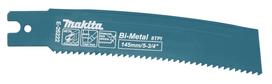 MAKITA PJŪKLELIS SLUOKSNINIAMS PJŪKLAMS BIM 145×1,6mm 8 TPI METALUI, KETUI, NERŪDIJANČIAM PLIENUI /5vnt.