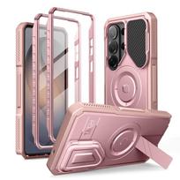 Tech-Protect Kevlar MagSafe 2-Set dėklas Samsung Galaxy S26 Ultra - Rožinė