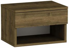 Naktinis staliukas Kalune Design Ribes, riešuto sp., 29 cm x 44.6 cm x 31.6 cm