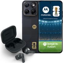 Motorola edge 70 fusion FIFA leidimas 256/8GB 5G PANTONE Silhouette (black) + moto buds bass ausinės | 840493622002