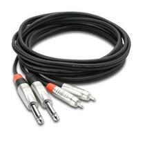 Hosa - Kabelis PRO 2 x TS 6,35mm - 2 x RCA 3m