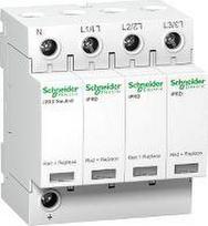 Schneider Electric „Schneider“ viršįtampio iškroviklis iPRD40r-T2-3N 3+1 polių Type2 40 kA su kontaktu (A9L40601)