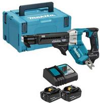 akumuliatorinė gipso kartono atsuktuvas, 2x5,0Ah, 18V, Makita [DFR551RTJ]
