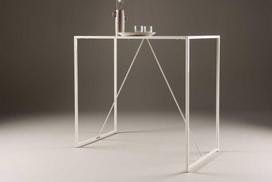 Venture Design Baro stalas, Brea, 60x120 cm, Beždžio spalva