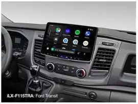 Automagnetola Alpine „Halo11 iLX-F115D“ komplektas „Transit Custom“ 2018–