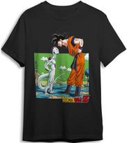 Toei Animation Dragon Ball Z Goku vs Frieza adult t-shirt