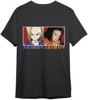 Toei Animation Dragon Ball Z C18 & C17 Eyes adult t-shirt