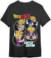Toei Animation Dragon Ball Z Super Saiyans adult t-shirt