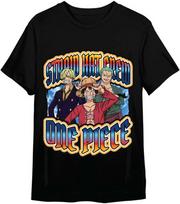 Toei Animation One Piece Monkey D. Luffy, Roronoa Zoro & Sanji adult t-shirt