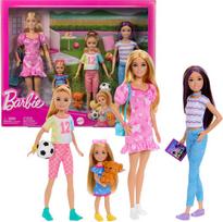 Barbie Siostry Rinkinys 4 lalek Skipper Stacie Chelsea + priedai