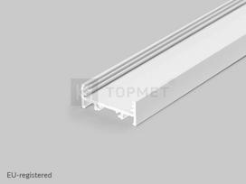 3m LED juostos profilio VARIO30-01, baltas