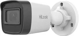 Hikvision „HiLook“ kulka formos objektyvas IPC-B141H-C F2.8 (balta, 4 MP, 20 m IR)