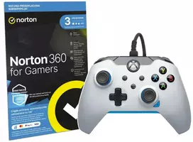 PDP kilimėlis PDP XS/PC laidinis kilimėlis, baltas + Norton 360 GAMERS 1U3D1Y
