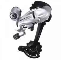 None Shimano Rear derailleur 9s Sidabrinis SGS RD-M591 Deore MTB