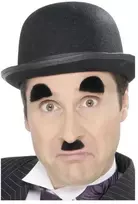 Smiffys Čarlio Čaplino barzda ir antakiai