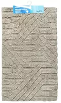 Baltic Aqua Vannas istabas paklājiņš 70x120cm Square, haki